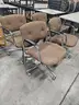 (4) MATCHING ROLLING OFFICE CHAIRS