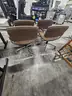 (4) MATCHING ROLLING OFFICE CHAIRS