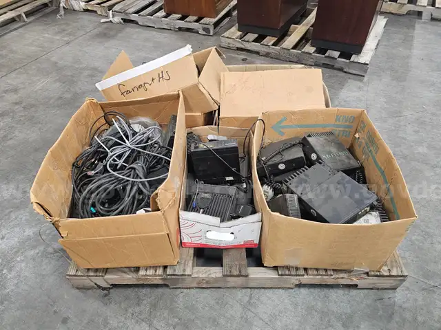 ONE PALLET OF ASSORTED RADIO EQUIPTMENT