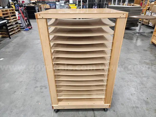 ART DRYING RACK (30IN L X 26IN W X 49IN H)