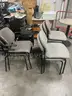 (10) ASSORTED STACK CHAIRS