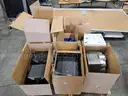 LOT OF ASSORTED AUDIO VISUAL EQUIPTMENT (UNKNOWN WORKING CONDITION)