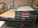 Robotic Tables used for Lego Designs and Plastic Sawhorses