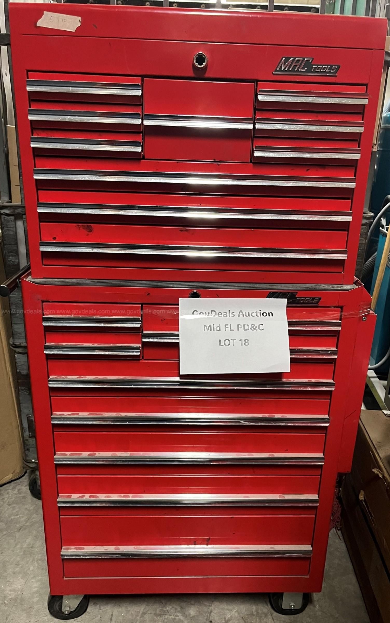 Mac tool chest on sale for sale