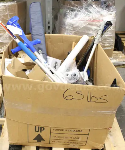 1 Box of Assorted Items/Household/Etc.,  #34022, **PICK UP ONLY**BOX NOT INCLD**