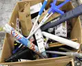 1 Box of Assorted Items/Household/Etc.,  #34022, **PICK UP ONLY**BOX NOT INCLD**
