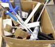 1 Box of Assorted Items/Household/Etc.,  #34022, **PICK UP ONLY**BOX NOT INCLD**