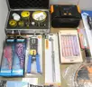 1 Box of Assorted NEW or Lightly Used Items/Tools/Household/Etc., #33890, **PICK UP ONLY**