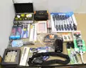 1 Box of Assorted NEW or Lightly Used Items/Tools/Household/Etc., #33890, **PICK UP ONLY**