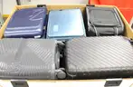 1 Tri-Wall of Asst. Empty Luggage #34173, **PICK UP ONLY** **TRI-WALL NOT INCLD**