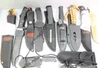 Approximately 9 lbs. of Assorted Fixed Blade Knives, #34187, **PICK UP ONLY**