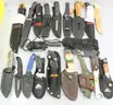 Approximately 9 lbs. of Assorted Fixed Blade Knives, #34187, **PICK UP ONLY**