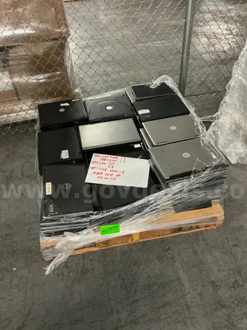 One pallet of mixed model dell laptops (NO HARD DRIVES) ( PICKUP ONLY)