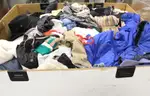 1 Tri-Wall of Asst. Clothing, #34023, *PICK UP ONLY* *TRI-WALL NOT INCLD.*