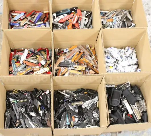1 Skid of Assorted Knives/Multi-tools/Etc., #34371, **PICK UP ONLY** **SKID NOT INCLD**