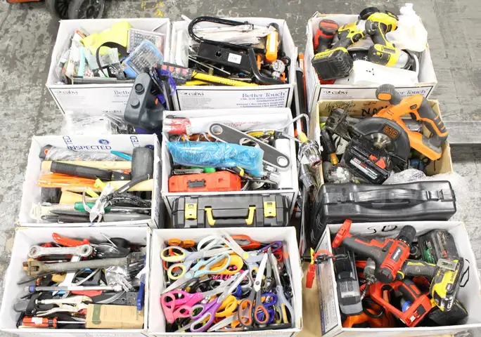 1 Skid of Assorted Hand Tools/Power Tools/Assorted Items/Parts/Etc., #33990, **PICK UP ONLY**SKID NOT INCLD*