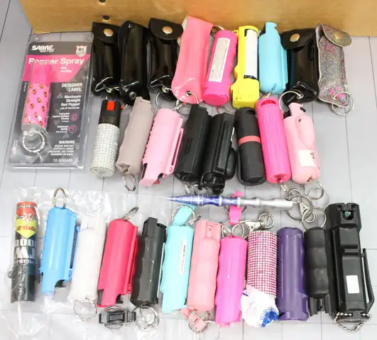 Approx. 3 lbs. of Assorted Self Defense Items, #34449, **PICK UP ONLY**
