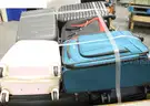 1 Tri-Wall of Asst. Empty Luggage #34458, **PICK UP ONLY** **TRI-WALL NOT INCLD**