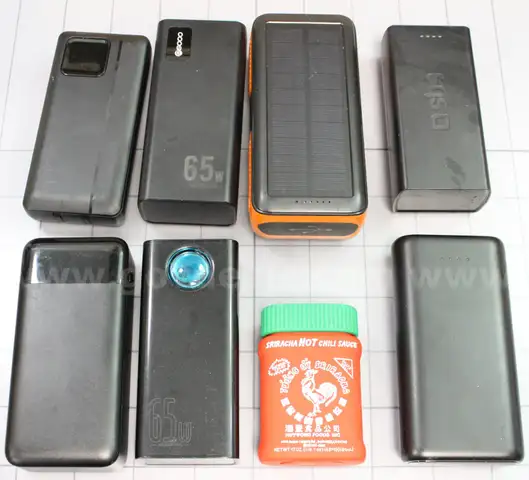 1 Box of Assorted Charger Batteries/Power Stations, #34487, ***PICK UP ONLY***