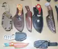 Approx. 6 lbs. of Assorted Fixed Blade Knives, #33846