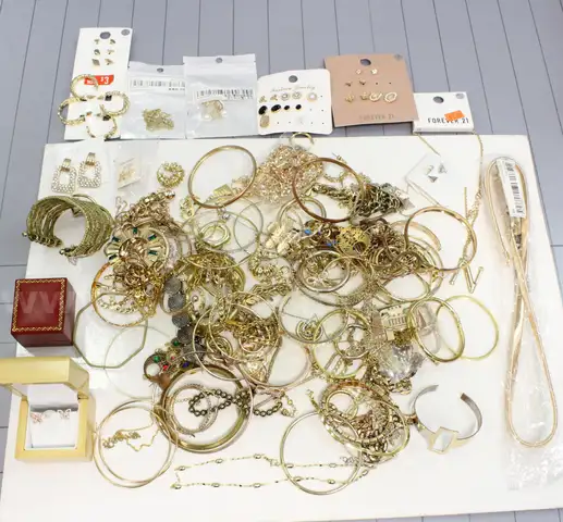 Approximately 3 lbs. of Gold TONE Jewelry, #33635