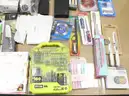 1 Box of Assorted NEW or Lightly Used Items/Tools/Household/Etc., #34032, **PICK UP ONLY**