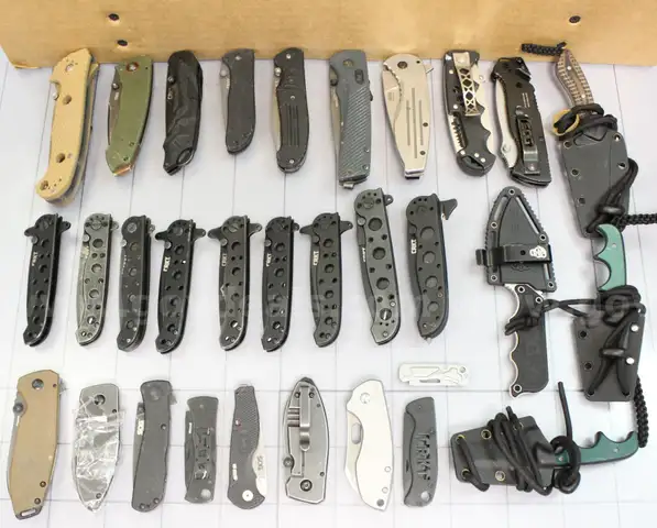 Approx. 6 lbs. of Assorted CRKT &#x26; SOG Knives, #33592