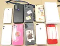 Approx. 9 lbs. of Assorted Used Cell Phones/Electronics, #33829