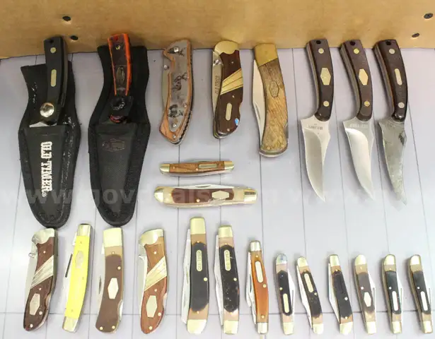 Approx. 4 lbs. of Assorted Old Timers Knives, #33818