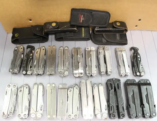 Approx. 10 lbs. of Assorted Leatherman Multi-tools, #33876