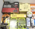 1 Box of Assorted NEW or Lightly Used Items/Tools/Household/Etc., #34033, **PICK UP ONLY**
