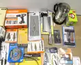 1 Box of Assorted NEW or Lightly Used Items/Tools/Household/Etc., #34033, **PICK UP ONLY**