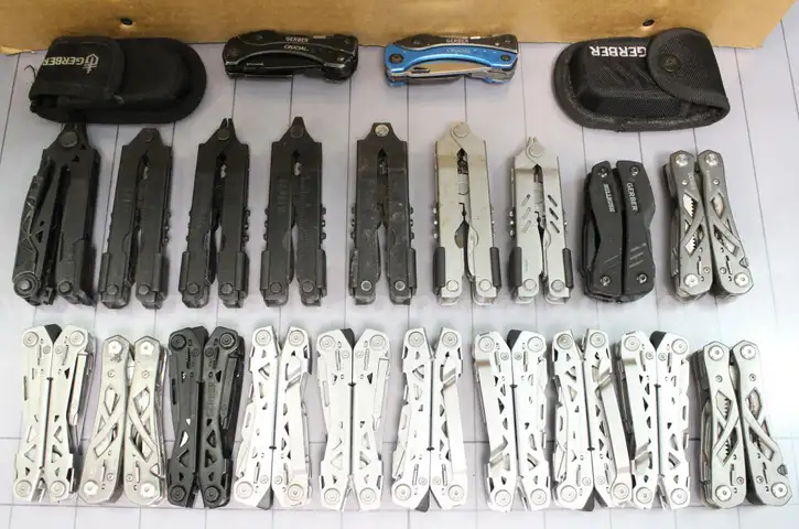 Approx. 10 lbs. of Assorted Gerber Multi-tools, #34000