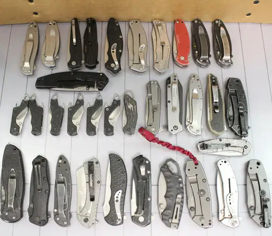 Approx. 6 lbs. of Assorted Kershaw Knives, #33826