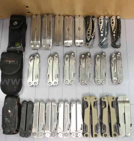 Approx. 10 lbs. of Assorted Leatherman Multi-tools, #33950