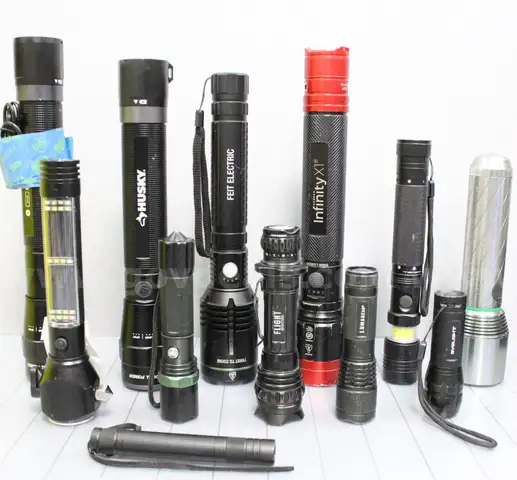 Approximately 9 lbs. of Assorted Flashlights,  #34074