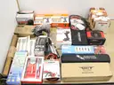 1 Box of Assorted NEW or Lightly Used Items/Tools/Household/Etc., #34064, **PICK UP ONLY**
