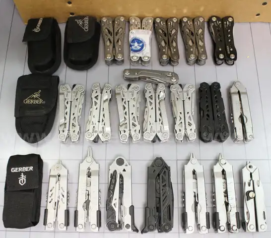 Approx. 10 lbs. of Assorted Gerber Multi-tools, #34156