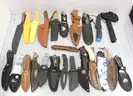 Approximately 9 lbs. of Assorted Fixed Blade Knives, #34772