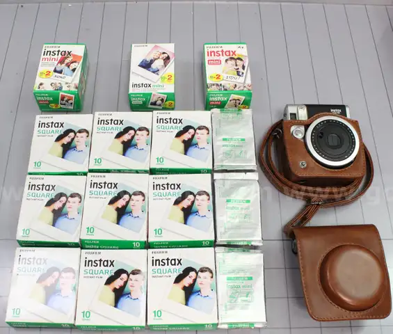 Approximately 3 lbs. of Instax Camera/Instax Film, #34308