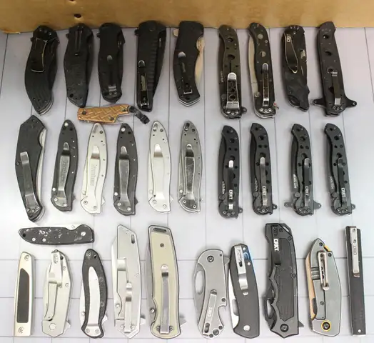 Approx. 6 lbs. of Assorted CRKT & KERSHAW Knives, #33974