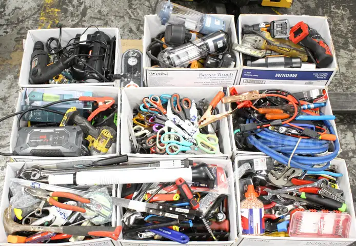 1 Skid of Assorted Hand Tools/Power Tools/Assorted Items/Parts/Etc., #34385, **PICK UP ONLY**SKID NOT INCLD*