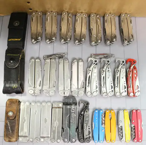 Approx. 10 lbs. of Assorted Leatherman Multi-tools, #34007