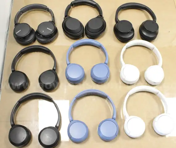 Approximately 4 lbs. of SONY Headphones/etc., #34018