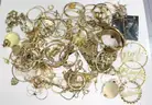 Approximately 3 lbs. of Gold TONE Jewelry, #34061