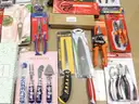 1 Box of Assorted NEW Items/Tools/Household/Etc.,  #34395, **PICK UP ONLY**