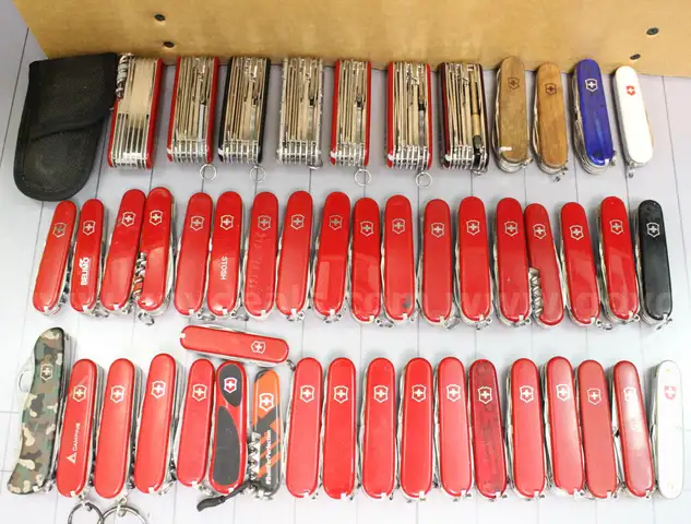 Approx. 10 lbs. Assorted Victorinox/Swiss Army  Knives, #34153