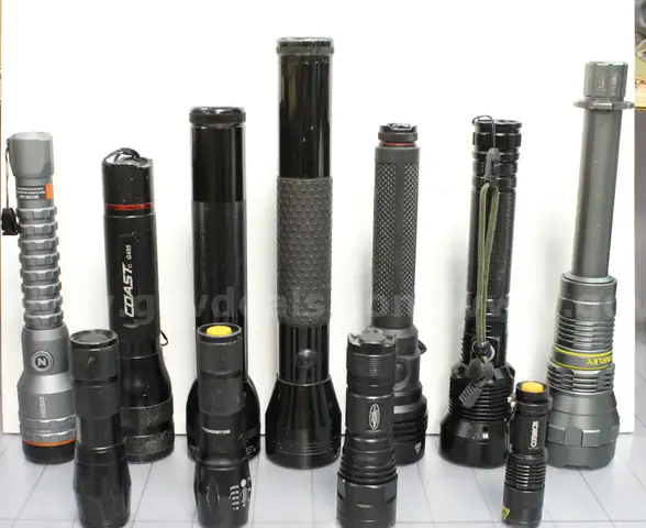Approximately 8 lbs. of Assorted Flashlights,  #34598