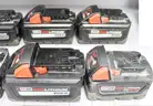 Assorted Milwaukee Batteries/etc.,  #34630 **PICK UP ONLY**