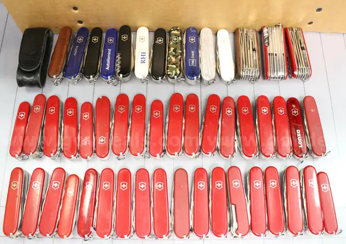 Approx. 10 lbs. Assorted Victorinox/Swiss Army  Knives, #34271
